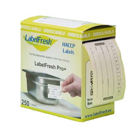 Image de ETIQUETTE LABELFRESH HYDROSOLUBLE 70X45 7JOURS
