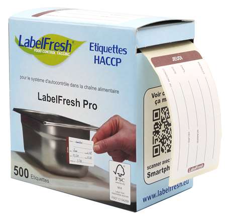 Image de ETIQUETTE LABELFRESH PRO 70x45 JEUDI