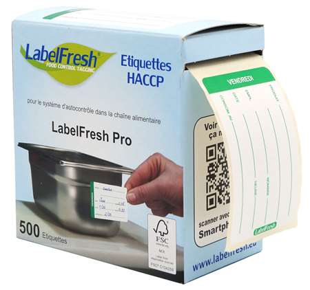 Image de ETIQUETTE LABELFRESH PRO 70x45 VENDREDI