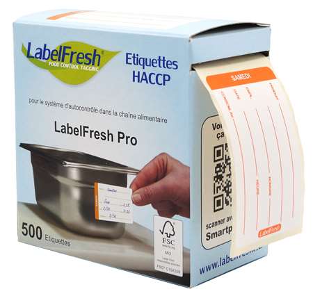 Image de ETIQUETTE LABELFRESH PRO 70x45 SAMEDI