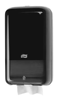 Image de TORK DISTRIBUTEUR PAPIER TOILETTE FEUILLE NOIR T3