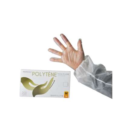 GANT POLYTENE NON POUDRE TAILLE M - Bte de 200