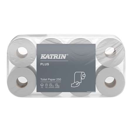 KATRIN PAPIER TOILET 250 PLUS SOFT 3P - Colis 72