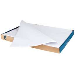 Image de NAPPE BLANCHE PLIAGE EN M 80 X 120 - Pq DE 200