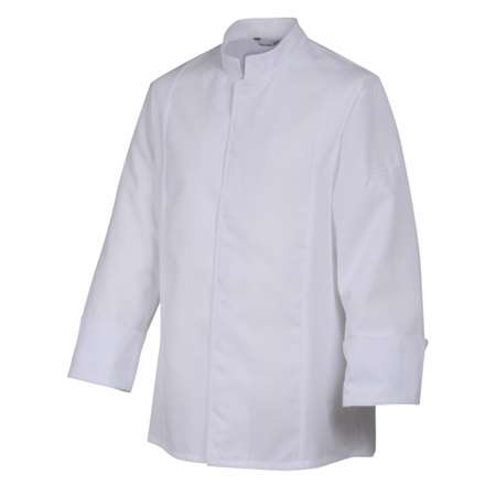Image de VESTE MIXTE SIAKA MC BLANC NID D'ABEILLE T4