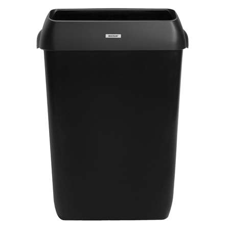 Image de POUBELLE KATRIN INCLUSIVE AVEC COUVERCLE 50L NOIR