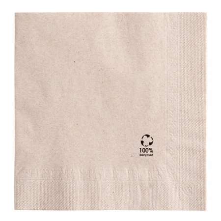 Image de SERVIETTE ECOLABEL 33 X33CM NATUREL