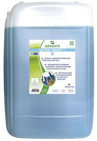Image de CHRISTEYNS GREEN'R ULTRA WASH LESSIVE LIQUIDE 20L
