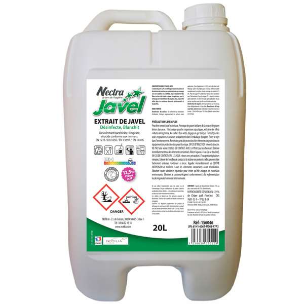 Image de JAVEL CONCENTREE 12.5%