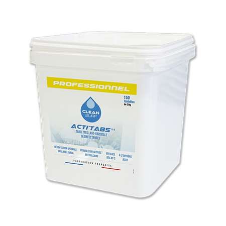 Image de CLEAN'SURF PASTILLES ACTI'TABS LAVE VAISSELLE