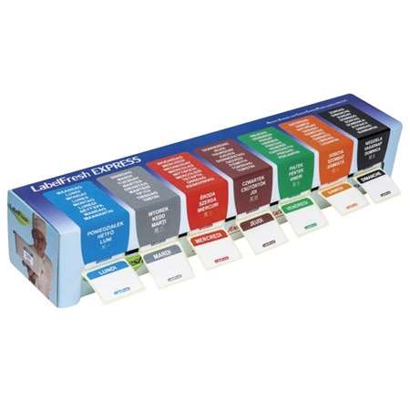 Image de ETIQUETTE LABELFRESH EXPRESS JETABLE 7JOURS