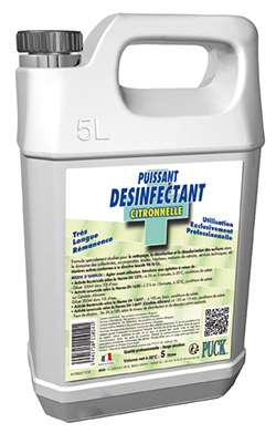 Image de CITRONNELLE PUCK DESINFECTANT DESODORISANT