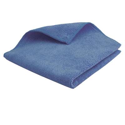 Image de LAVETTE MICROFIBRE CLASSIC 230 g/m² 38x38cm  BLEUE