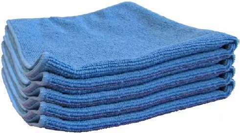 Image de LAVETTE MICROFIBRE CLASSIC 230 g/m² 38x38cm BLEUE