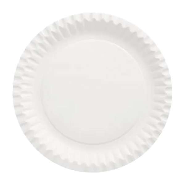 Image de ASSIETTE CARTON Ø23CM BLANCHE RECYCLABLE