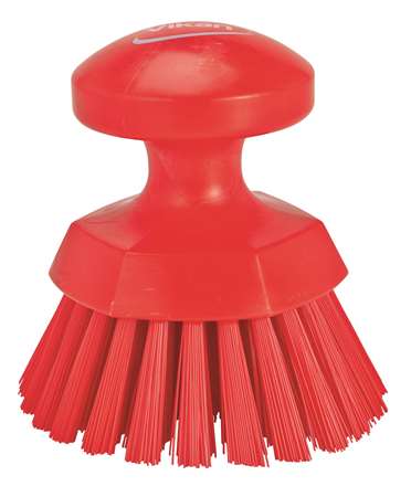 BROSSE RONDE SOLEIL 110MM DUR ROUGE