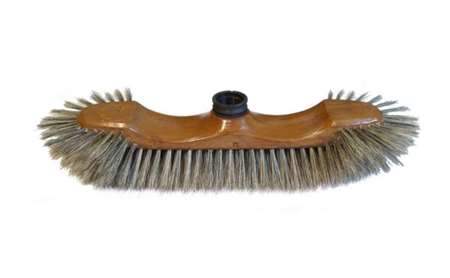 Image de BALAI 1/2 TETE SOIE GRISE VERNI 29cm