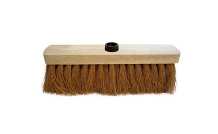 Image de BALAI COCO 29CM MONTURE BOIS A DOUILLE
