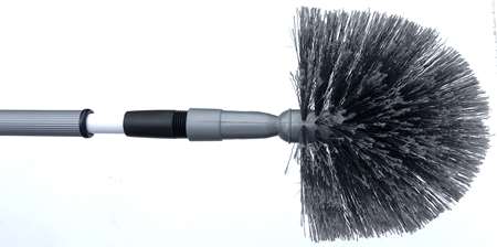 Image de TETE DE LOUP BOULE VYNIL+ MANCHE 2x0,75 VIS