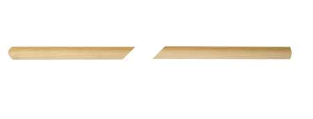 Image de MANCHE BOIS 130 CM Ø 24 mm SS VIS