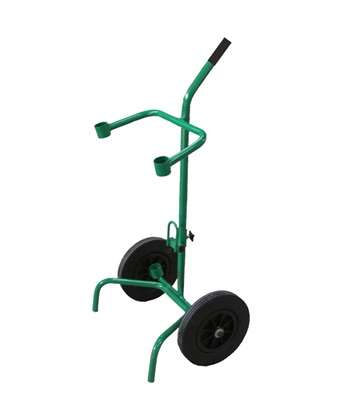 Image de CHARIOT DE VOIRIE PORTE POUBELLE