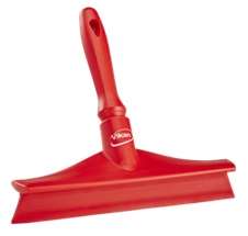 Image de RACLETTE DE TABLE MONOLAME ULTRA HYGIENIQUE MINI 245MM ROUGE
