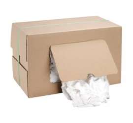 Image de CHIFFON EPONGE COTON BLANC 8KG