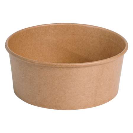 Image de POT CARTON KRAFT BRUN SALADE 780 ml