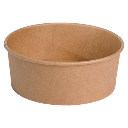 Image de POT CARTON KRAFT BRUN SALADE 1100 ml