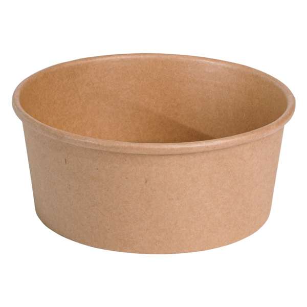 Image de POT CARTON KRAFT BRUN SALADE 1250 ml