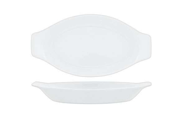 Image de PLAT A GRATIN OVALE 24X15X15CM
