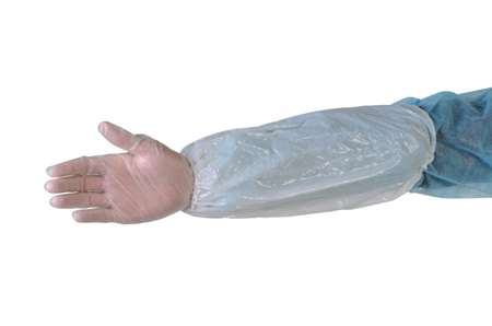 Image de MANCHETTE ELASTIQUE BLANCHE PE 20x40