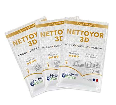 Image de NETTOYOR 3D JASMIN PECHE - Ct de 250 Doses