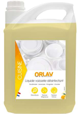 ORLAV 0407 LIQUIDE VAISSELLE DESINFECTANT 1L