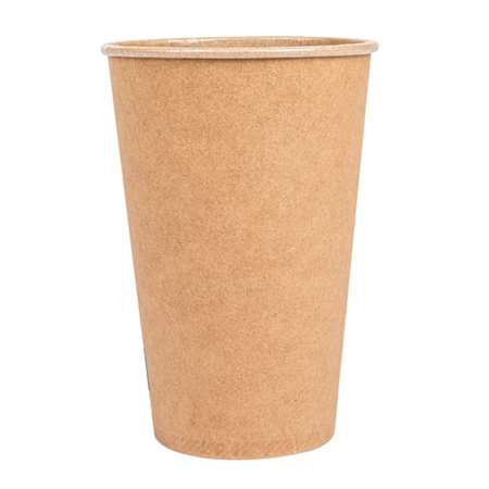 GOBELET CARTON 48CL MARRON  - CT DE 1000