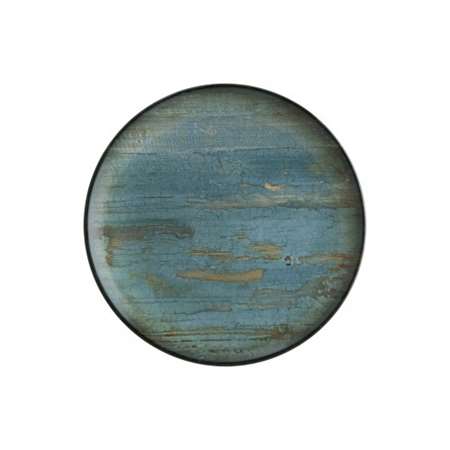 Image de ASSIETTE Ø27CM GOURMET MADERA BLEU/DORE