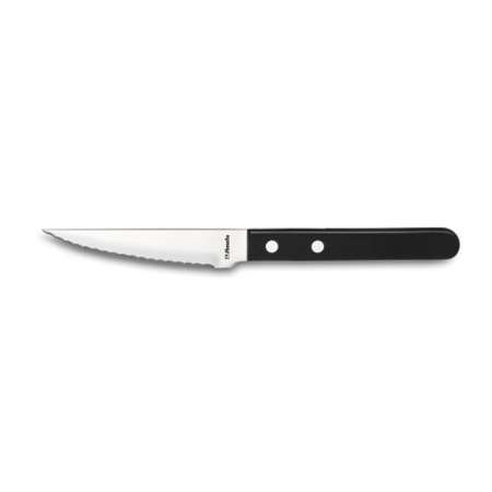 COUTEAU A STEAK PIZZA INOX NOIR 21.2CM