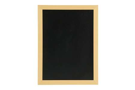 WOODY TABLEAU ARDOISE MURAL NOIR CADRE 40x30x1CM