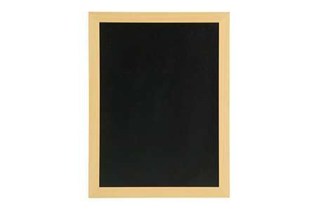 Image de WOODY TABLEAU ARDOISE MURAL NOIR CADRE 40x30x1CM