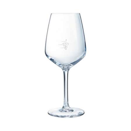 Image de VERRE A VIN VINA JULIETTE 30CL GRAPPE JAUGE