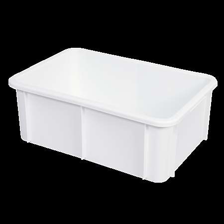 Image de BAC RECTANGULAIRE 35L BLANC