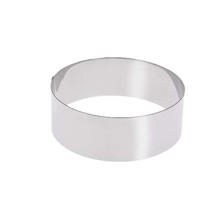 Image de CERCLE Ø26CM A ENTREMETS VACHERIN INOX H. 6CM