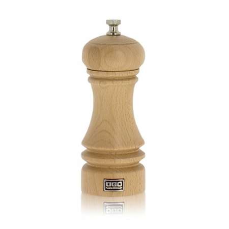 Image de MOULIN A SEL EN BOIS DE HETRE NATUREL 15CM
