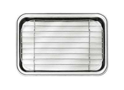 Image de PLATEAU A DRESSER AVEC GRILLE 26x18.5CM