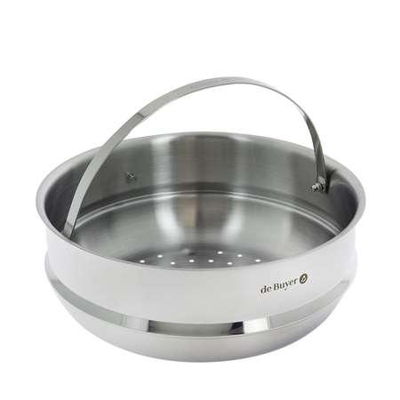 PASSOIRE CUIT VAPEUR Ø24CM INOX