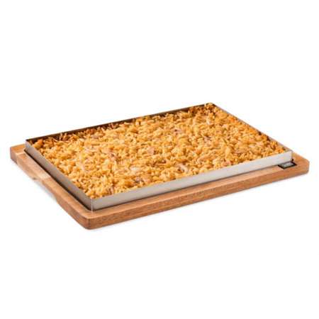 PLATEAU DE PRESENTATION RIZ  29.5x19.5xH2CM