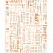 Image de EMBALLAGES POUR HAMBURGERS 'PAROLE' 32 G/M2 28x34 CM ORANGE