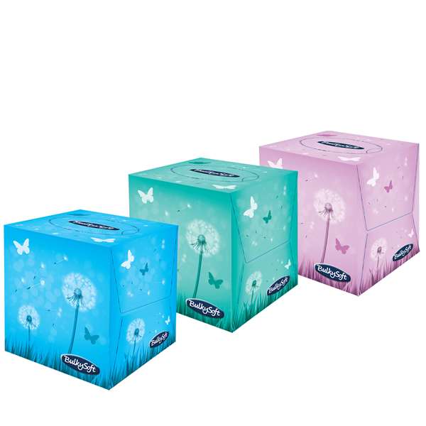 Image de MOUCHOIRS BULKYSOFT CUBE 3P 60F