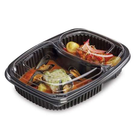 Image de BOÎTES COOKIPACK FOND NOIR 2 COMP 1050