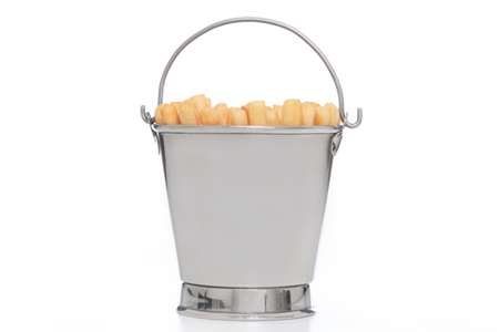 Image de SEAU A FRITES Ø10HH.10CM INOX